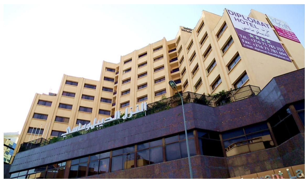 Diplomat Hotel Tunis Exterior foto